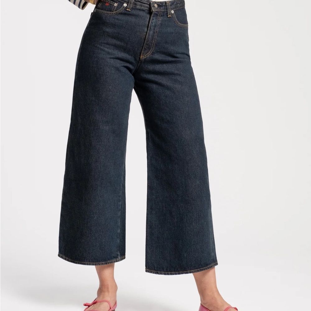 Frances Valentine Judy Wide Leg Jean 12 NWT